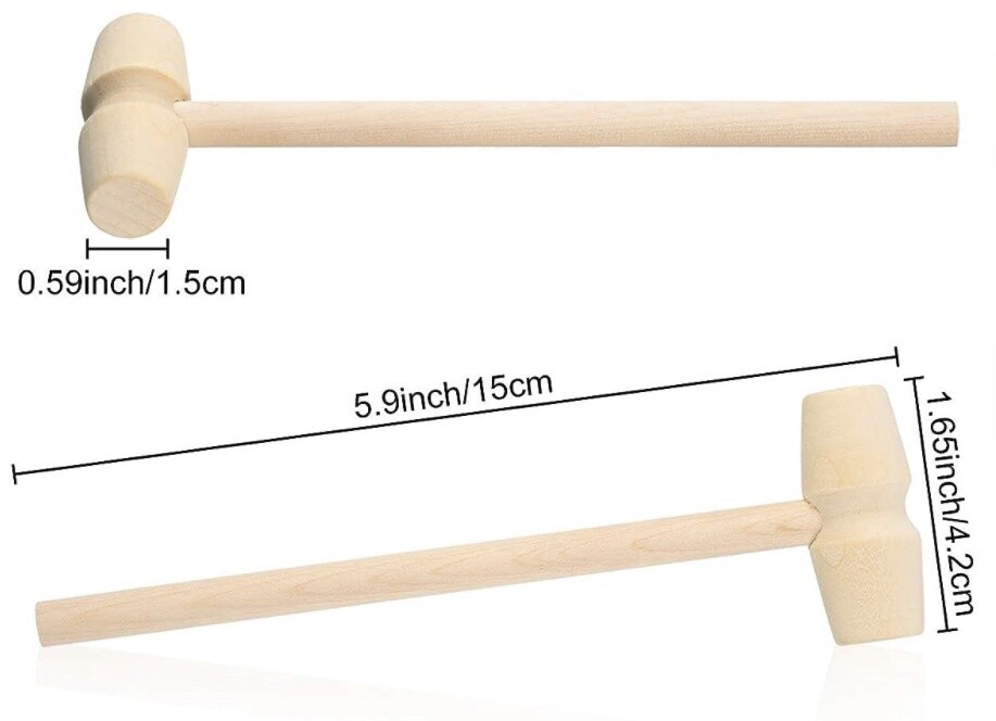 Mini Wooden Mallet