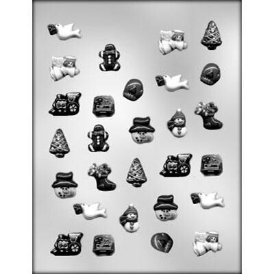 Christmas Asst. Mini Pc Mold