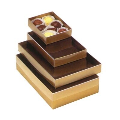 1# Clear Lid Gold Box