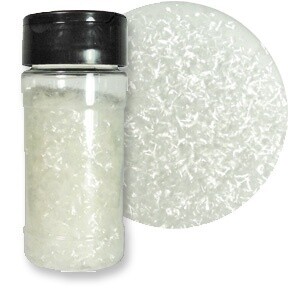 White Edible Glitter 1oz