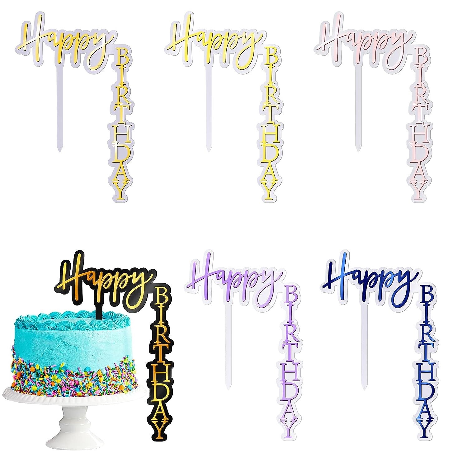Asst. HB Right Angle Acrylic Topper