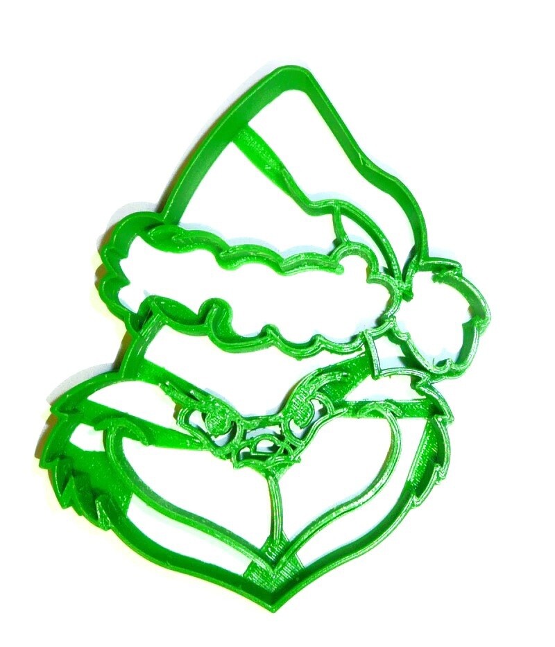 Santa Grinch Head Cutter