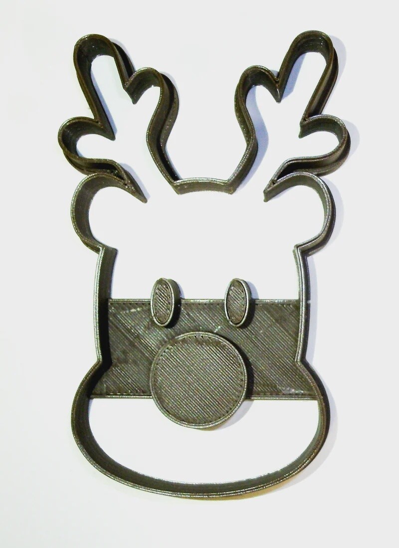 Rudolph Head 4&quot; Cutter