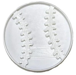 Baseball w/Detail 3&quot; Cutter
