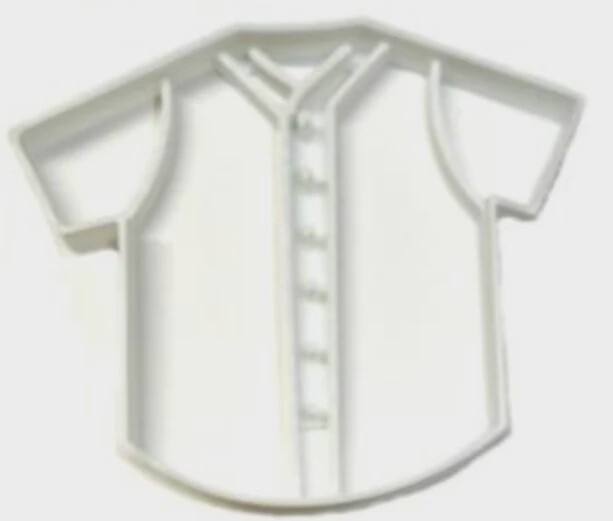 Baseball Jersey Detailed Cutter