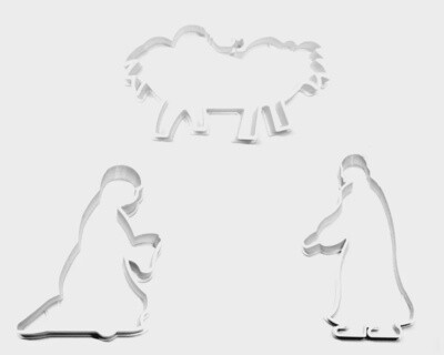 Nativity Holy Family Cutter Set