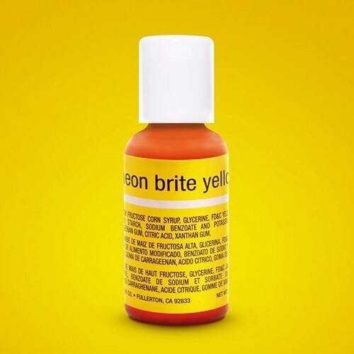 Neon Brite Yellow .70oz Gel Color