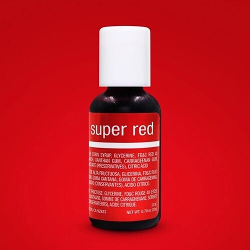 Super Red .70oz Gel Color