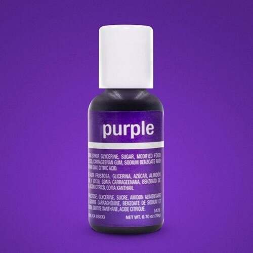 Purple .70 oz Gel Color