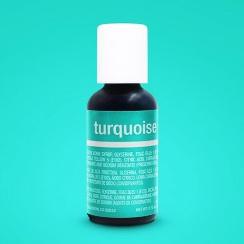 Turquoise .70oz Gel Color