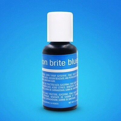 Neon Brite Blue .70oz Gel Color