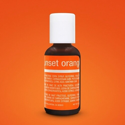 Sunset Orange .70oz Gel Color
