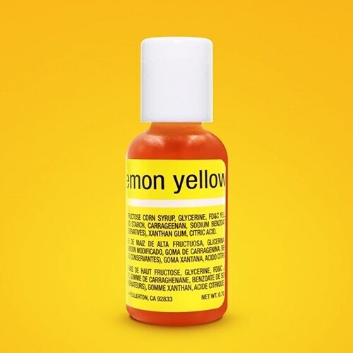 Lemon Yellow .70oz Gel Color