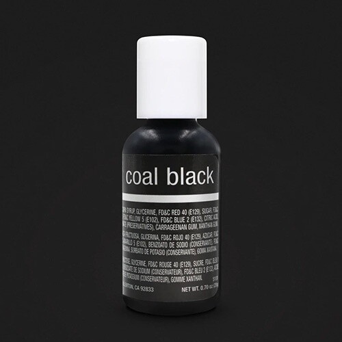 Coal Black .70oz Gel Color