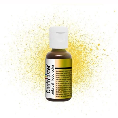 Metallic Gold .67oz Airbrush Color