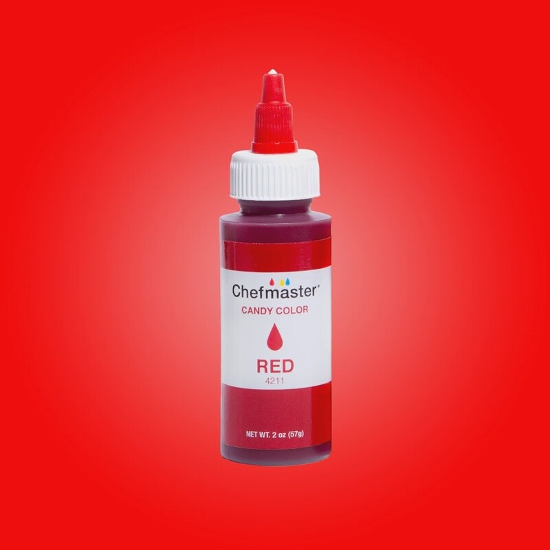 Red Oil Candy Color 2oz  Chefmaster