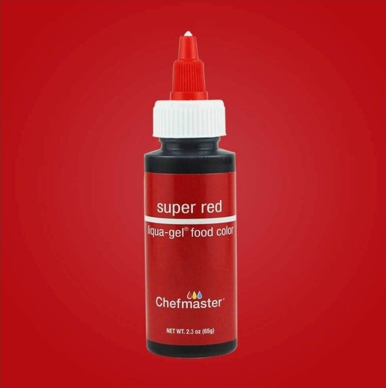 Super Red 2.3oz Gel Color