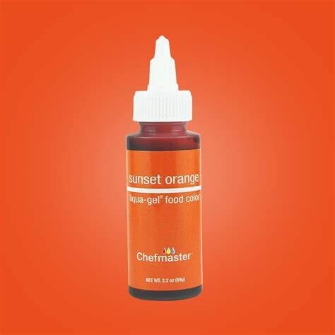 Sunset Orange 2.3oz Gel Color