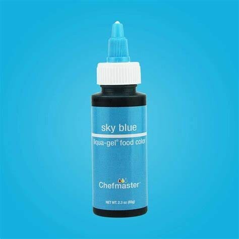 Sky Blue 2.3oz Gel Color
