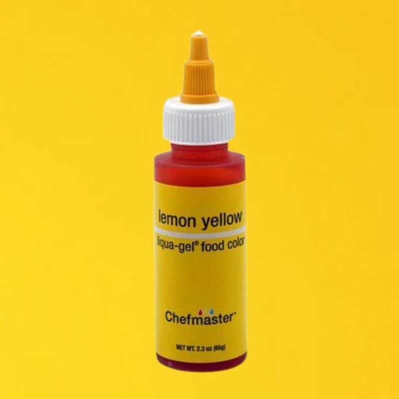 Lemon Yellow 2.3oz Gel Color