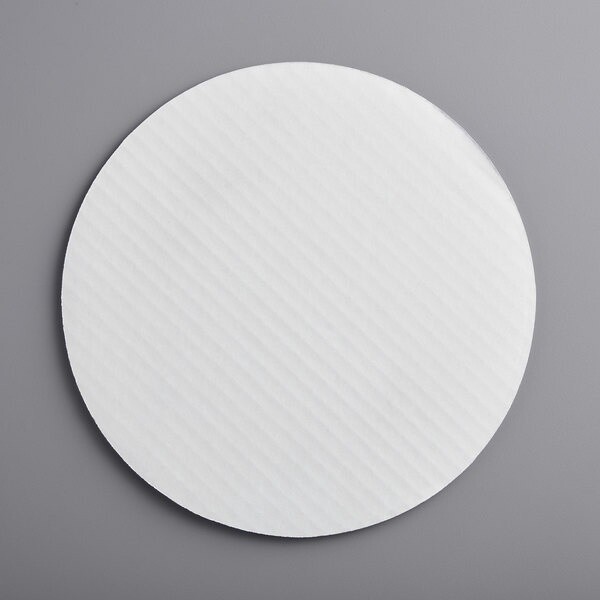 10&quot; White Coated Board - round