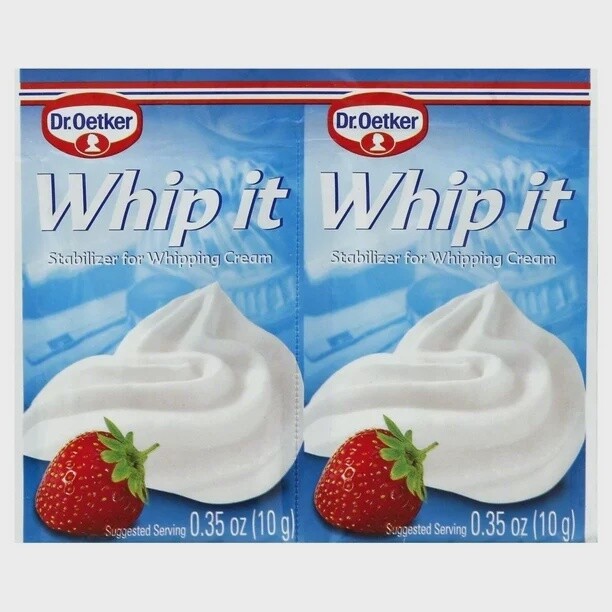 Dr. Oetker Whip It 0.35-Oz/2pk