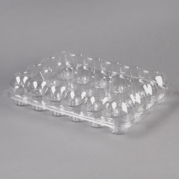 24 ct STD Cupcake Container-2pc