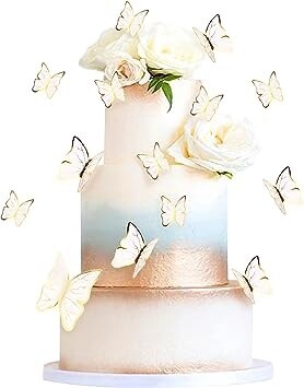 White Butterfly Toppers/5