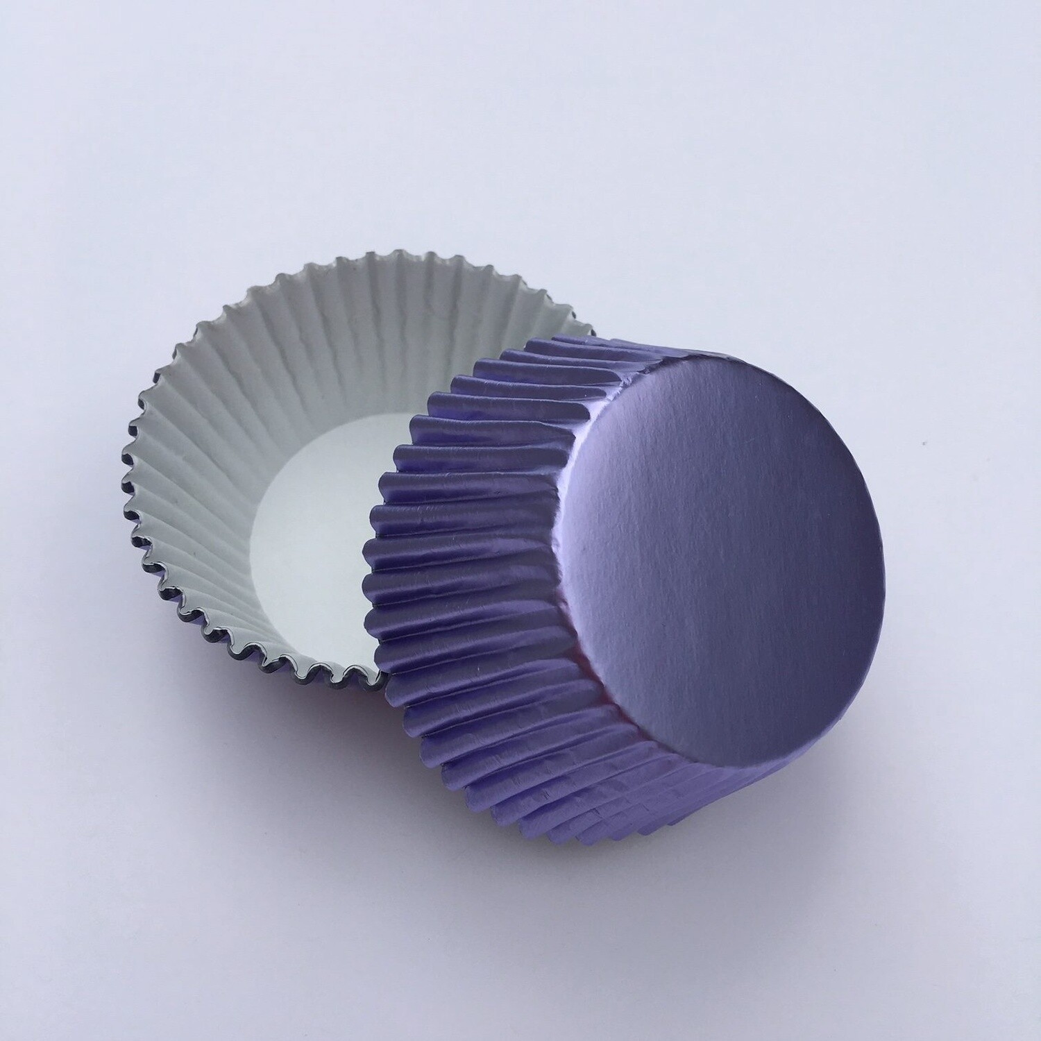 Lavender Foil Cups Approx 40