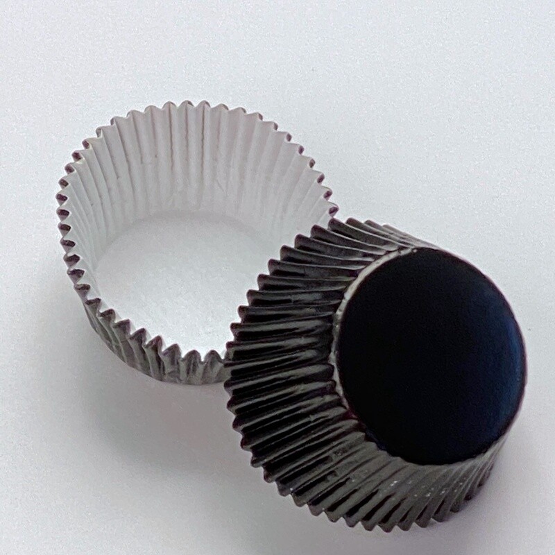 Black Jumbo Foil Cup Pk24