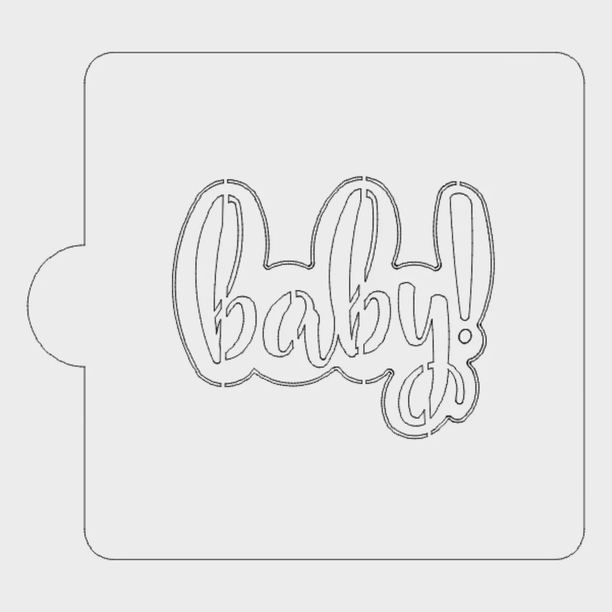 baby! Stencil