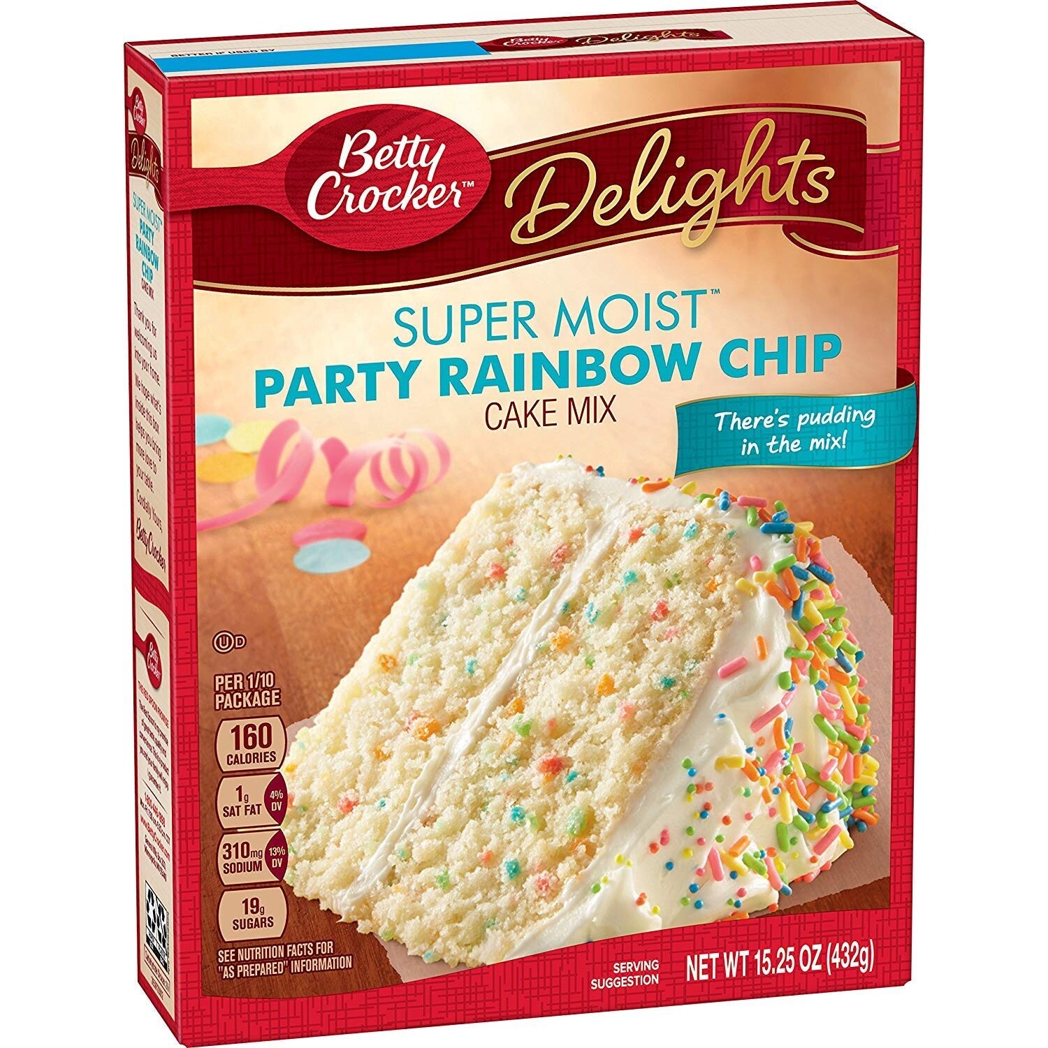 Party Rainbow Chip Cake Mix