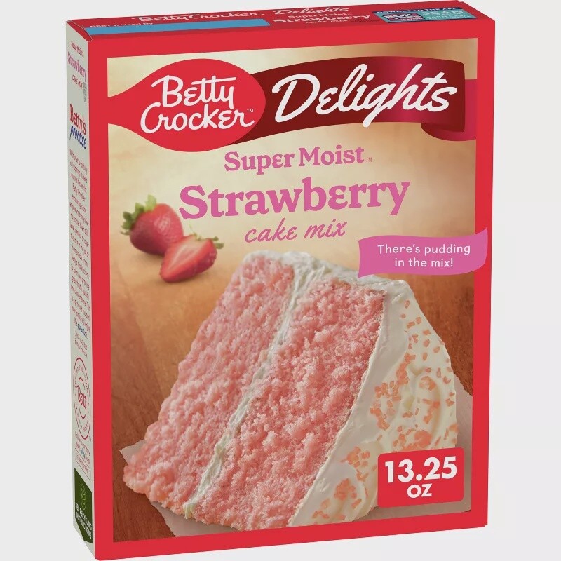 Strawberry Cake Mix