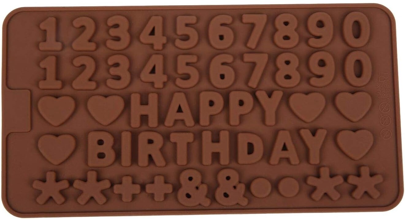 HAPPY BIRTHDAY # Mold Silicone