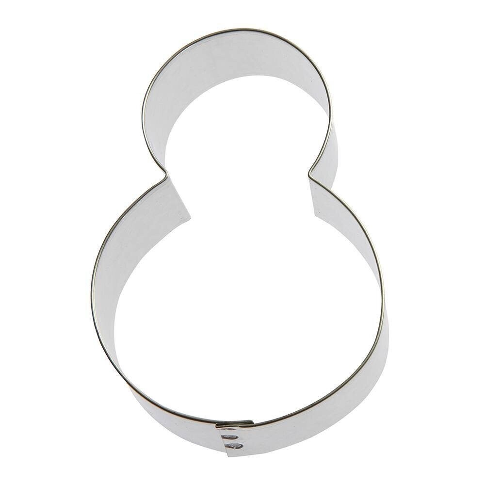 Snowman 2Tier 4&quot; Cutter Metal
