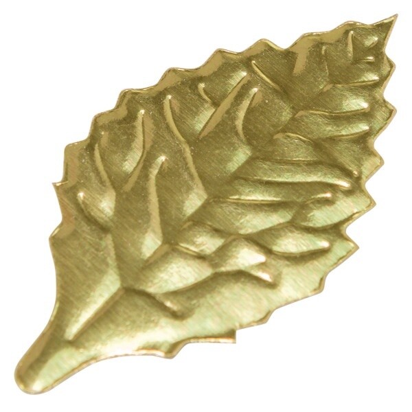 1.75" Gold Foil Leaves/144