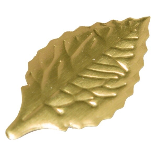 1.38" Gold Foil Leaves/144