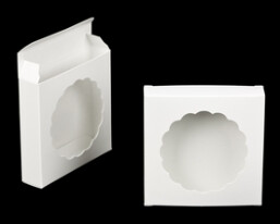 Scallop Window Cookie Box