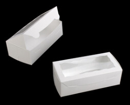 8x4x2.5 White Window Box