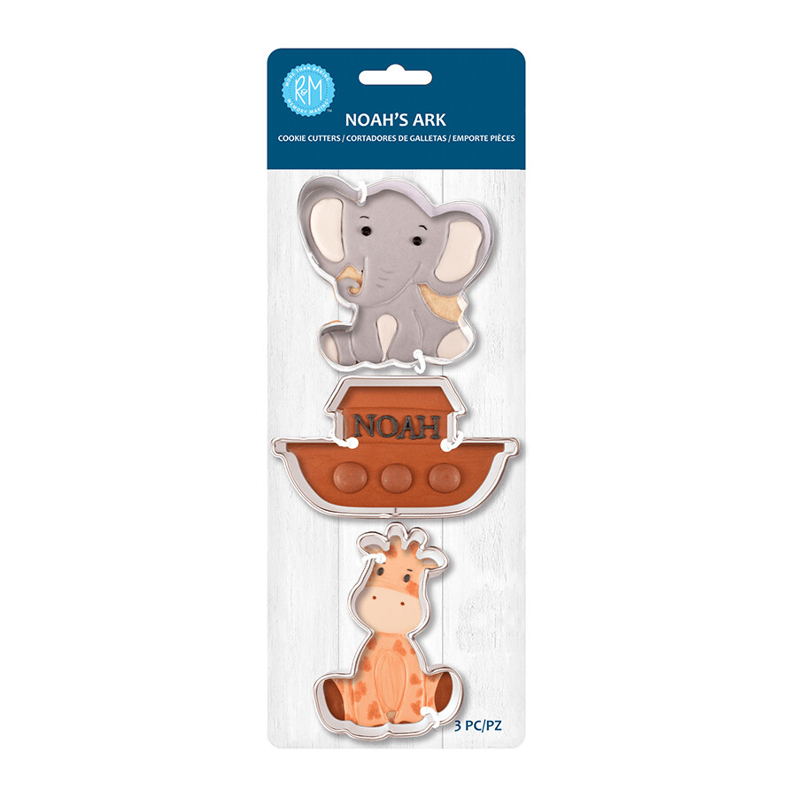 Noah's Ark 3pc Cutter Set