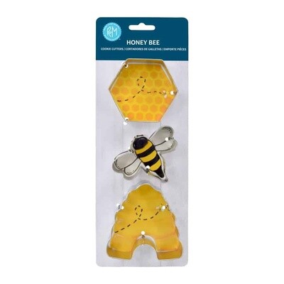 3Pc. Honey Bee Set Cutters
