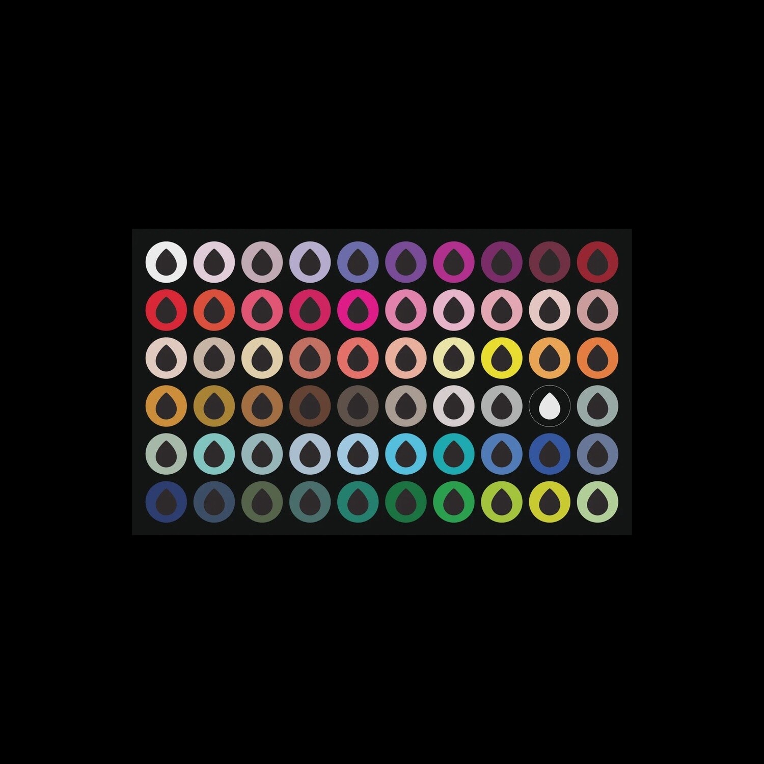CM Aqua Swatch Spots