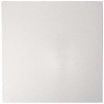 18" SQ White Drum Board