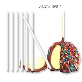 5.5" Paper Apple Stix/50