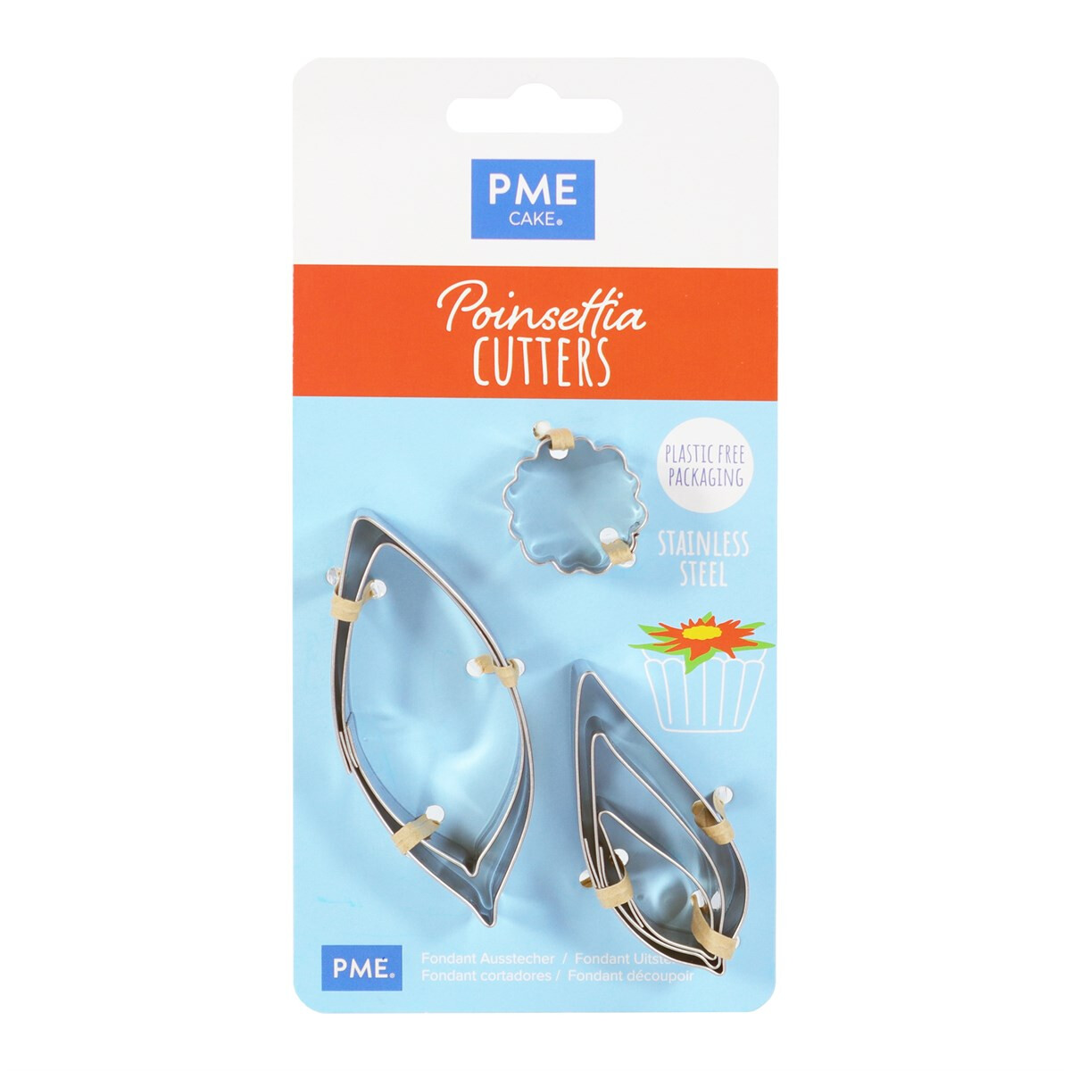 Poinsettia Cutter Set 6