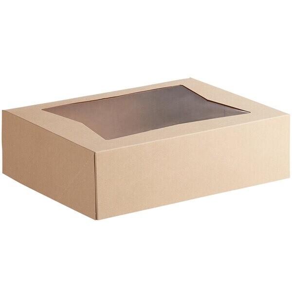 14x10x4 Kraft Window Box
