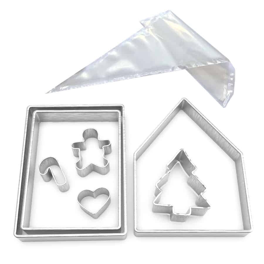 Gingerbread House 12pc Bake Set