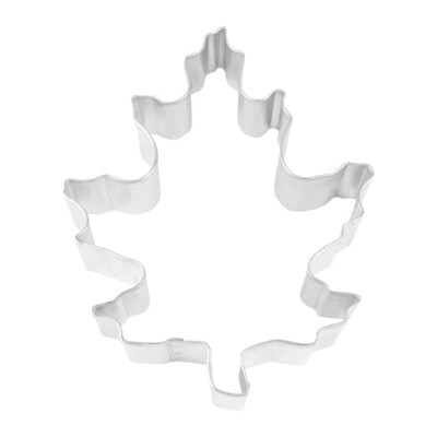 Oak Leaf Cutter 3.5" Orange