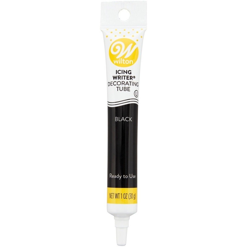 Black Icing Writer Tube 1oz