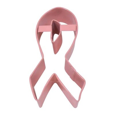 Pink Awareness Ribbon w/Inset 3.75"